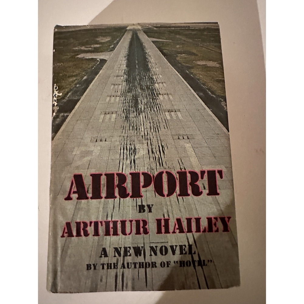 Airport by Arthur Hailey Hardcover 1968 DOUBLEDAY Book Club Edition W/ DJ